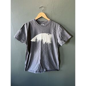 Marmot Mens Gray Short Sleeve Outdoor Graphic T-shirt Size Medium